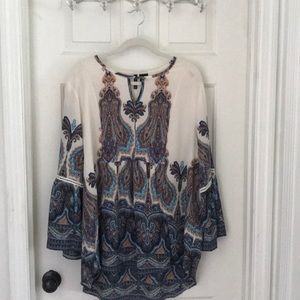 NWT New Directions Bell Sleeve Shirt